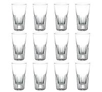 12 Bicchieri amaro per Liquore in Vetro base pesante Digestivi caffe freddo Shot