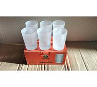 12 Bicchieri Di Vetro Da Shot Cicchetto Pubblicitari Liquore Amaro Jagermeister