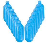 12 blocchi di ghiaccio blu per refrigeratori, confezione da congelatore riutilizzabile a lunga durata, confezioni di ghiaccio a raffreddamento rapido per portapranzo, uso all'aperto, in viaggio e in