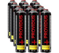 12 BOMBOLE GAS CARTUCCIA BUTANO/PROPANO 330GR VALVOLA 7/16 TURBO SET 30 CANNELLO