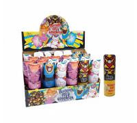 12 BOMBOLETTE SCHIUMA SPRAY CARNEVALE COLORATA 150 ml PARTY FESTE