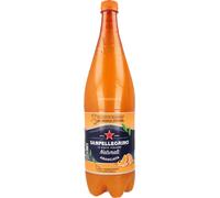 12 bottiglie di aranciata sanpellegrino 100% ingredienti naturali - 1,2l