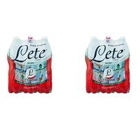 12 Bottiglie LETE Acqua Minerale Effervescente Naturale 1.5L