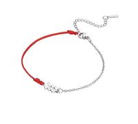 12 Bracciali Costellazione - Fascino Personalizzato Del Segno Zodiacale Bracciale Rigido Regolabile Con Catena Rossa, Per Donna Uomo Accessori Gioielli Regalo, Acquario, Regolabi