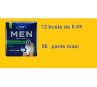 12 BUSTE DI TENA MEN PREMIUM FIT "MAXI" L/XL DA 8 PZ (96 PANTS)