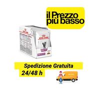 12 bustine renal al pesce Royal Canin gatto bocconcini salsa per problemi renali