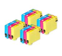 12 C/M/Y Cartucce d'inchiostro per Epson Expression XP-312 XP-322 XP-325 XP-412