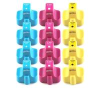 12 C/M/Y Cartucce d'inchiostro per HP Photosmart P3210 D7260 D7168 D7163 D7160