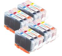 12 C/M/Y Cartucce d'inchiostro per rimpiazzare Canon CLI-8C, CLI-8M, CLI-8Y