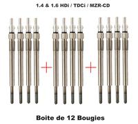 12 Candela Candelette per Berlingo Partner Fusion 1.4 1.6L HDI TDCI Ddis