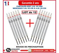 12 Candela Candelette per Chrysler 300C Grande Cherokee 3.0 V6 CRD 218 218CH