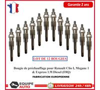 12 Candela Candelette Clio 1.9 D=7700105290 6557 Y-927J Y927J 4916 HDS366