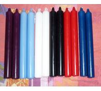 12 CANDELE candela varie gotico wicca magia esoterismo