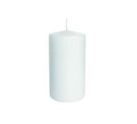 Risthò 56199_01 Candele Cero, Bianco, Diametro 5 cm, Altezza 10 cm, 12 pezzi