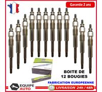 12 Candele Di Pre Riscaldamento Per Motore TUD5 TUD5B DW8 DW8B