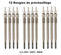 12 Candele Di Spine per Opel Astra Corsa Combo Meriva 1.3 CDTI 16v