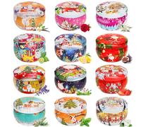 12 candele natalizie profumate per la casa, 70,9 g, candele per aromaterapia, set regalo per donne, candele profumate per la casa, candele profumate per Natale, compleanno, Ringraziamento, festa della