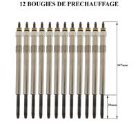 12 Candelette Precaldamento NEWPARTS Jaguar X-Type Defender 2.0 2.2 2.4 TD TDCi