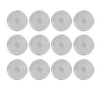 12 Cappucci per Pulsanti da 24 Mm per Pulsanti Meccanici Hitbox, Copritasti Trasparenti, Coperture per Pulsanti, Compatibili per Cherry, per TTC, per Interruttori