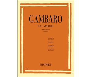 12 Capricci - Giovanni Battista Gambaro - Clarinetto