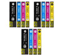 12 Cartucce d'inchiostro per Epson T3591, T3592, T3593, T3594 (T3596) Compatible