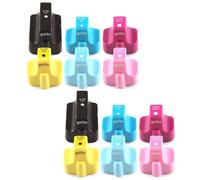 12 Cartucce d'inchiostro per HP Photosmart 3310xi C5150 C6175 C6270 C7275 D7155