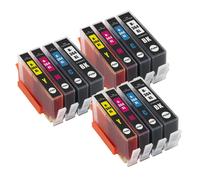 12 Cartucce d'inchiostro (Set) per HP Photosmart B109c B109d B109f B109n B109q