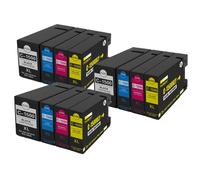 12 Cartucce d'inchiostro stampante rimpiazzare Canon PGI-1500 non-OEM