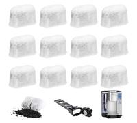 12 cartucce filtro acqua per Ninja Luxe Cafe, compatibili con accessori per macchine da caffè Ninja, cartucce di ricambio per macchine da caffè completamente automatiche.