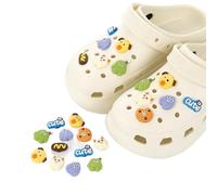 12 ciondoli per scarpe per crocs, ciondoli 3D a forma di mostri, divertenti accessori fai da te a forma di coccodrillo per adolescenti e adulti, set di decorazioni per scarpe a cartoni animati