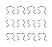 12 Clip for Maniglia for avvolgitore Arrotolabile, Clip for manovella for Porta e Finestra, Fermo in Metallo for Accessori