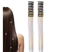 12 clip luminose per parrucche | 51 cm, resistenti al calore per donne, per feste di carnevale, damigella d'onore, festival, eventi