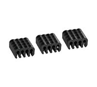 12 clip per la gestione dei cavi a 8 pin, struttura in PVC per un migliore cablaggio e raffreddamento nel case del computer, organizer per scheda madre, efficiente dissipazione del calore, strumento