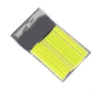 12 clip per luce raggi bicicletta, per una maggiore sicurezza e visibilità al buio (giallo)