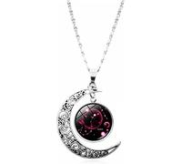 12 Collana di costellazioni in Lega di Zinco con Ciondolo a Forma di Luna Crescente Collane estive Regali di Compleanno per Donne Ragazze, Scorpione Convenient And Nice