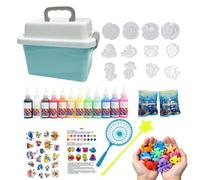 12-Color Sea Creature Fun Interactive Craft Set Magic Gel Water Pets | Kids Magic Fairy Water Gel DIY kit Magic Gel Water Pets for Boys Girls School Classroom Preschool Home Travel Birthday