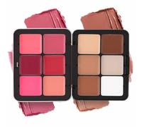 12 Colori Palette Per Trucco In Crema,Portable Makeup Blush And Concealer Palette For Cheeks Face,Color Corrector Waterproof Fondotinta Liquida,Per Trucco A Coprenza Totale (B)