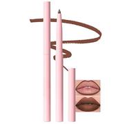 12 colori ritrattabile labbra Liner Kit per definire e scultura labbra sfumature, a lungo termine impermeabile ad alto pigmento finitura opaca texture cremosa labbra Liner (05 Marrone)