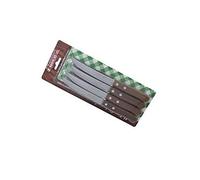 12 COLTELLI BISTECCA tavola manico legno Marietti cucina punta carne BISTECCHE