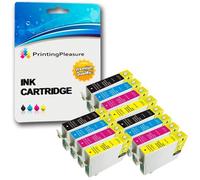 12 Compatibili T1816 (18XL) Cartucce d'inchiostro per Epson XP-102 XP-202 XP-205 XP-212 XP-215 XP-225 XP-33 XP-302 XP-305 XP-312 XP-315 XP-322 XP-325 XP-405 XP-412 XP-415 XP-422 XP-425 - Alta Capacità
