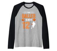 12° Compleanno Basket - Questo Baller è Ora 12 Maglia con Maniche Raglan