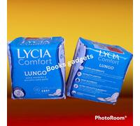 12 Conf. (144 Assorbenti) Lycia Comfort Lungo Anatomico Ultra con Ali Morbido