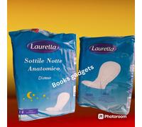 12 Conf. (168 Assorbenti ) Laurella Sottile Notte Anatomico Speciali Canalini
