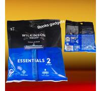 12 Conf. (60 Lamette) Wilkinson Essentials Rasoio Bilama Usa e Getta Push Clean