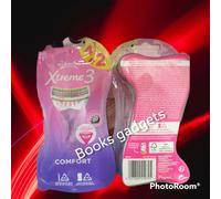 12 Conf. (72 Lamette) Wilkinson Xtreme 3 Comfort 4+2 Rasoio Donna Olio di Cocco