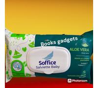 12 Conf. (864 Salviettine Imbevute) Soffice Salviette per lgiene dei Bimbi Aloe