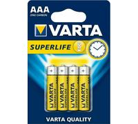 48 X BATTERIA MINI STILO AAA R03 ZINCO-CARBONE BATTERIE MINI-STILO 1.5V BLISTER-