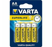 Varta 42335-12 Pile al cloruro di Zinco Superlife R6/AA (Mignon) (2006), 1,5 V