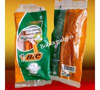 12 Confezioni (60 Rasoi) Bic Lametta Rasoio Sensitive Due Lame Rasatura Morbida