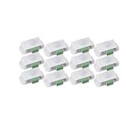 12 Confezioni da 12 V 24 V Sensore PIR LED Sensore di Movimento Rilevatore di Movimento Interruttore Della Luce Corpo Sensore A Infrarossi Funzione di